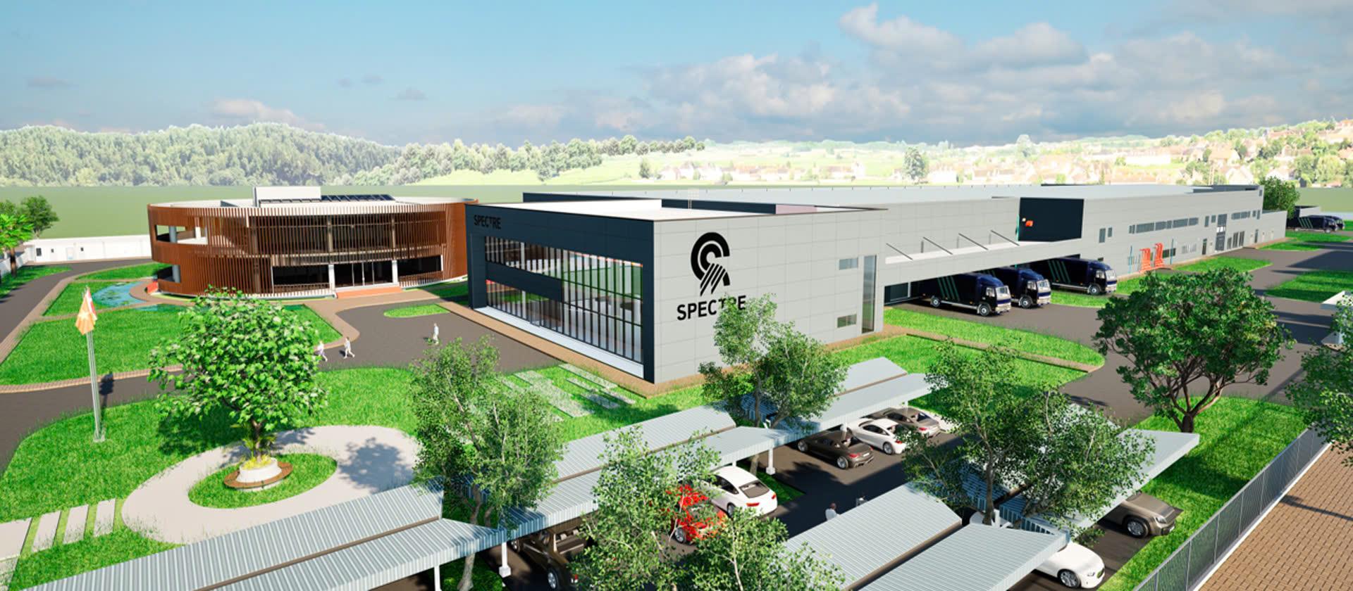 DỰ ÁN NHÀ MÁY CÔNG NGHỆ MAY MẶC SPECTRE THÁI BÌNH